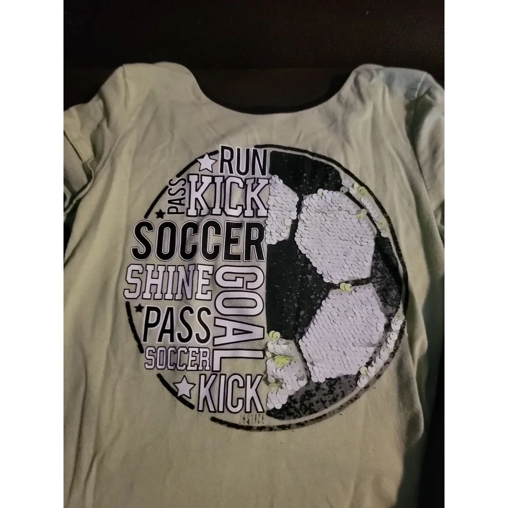Justice soccer outfit size‎ 10 top leggings